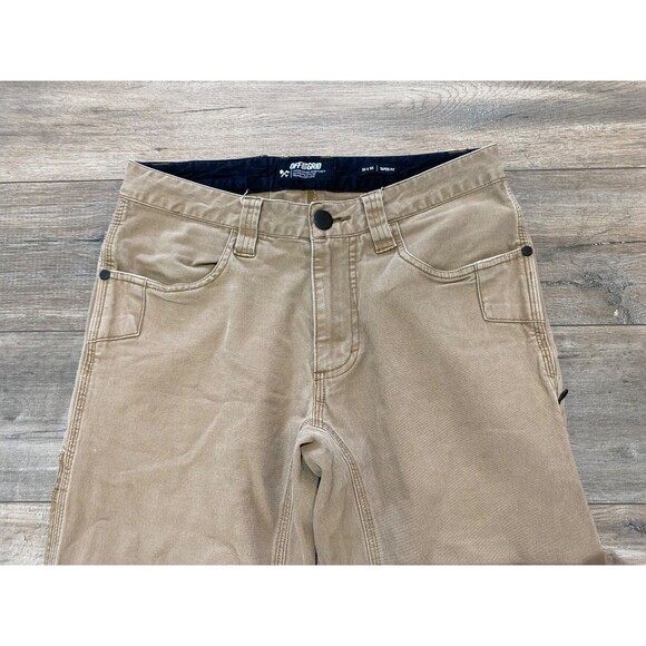 Off The Grid Trailblazer Cargo Pants Men’s 30x32 Brown Tactical Stretch Utility - Picture 2 of 10